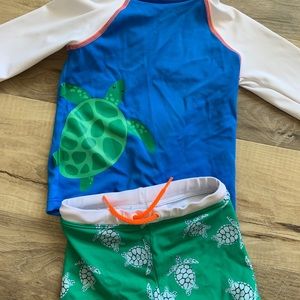Mini Boden swimsuit for baby boy